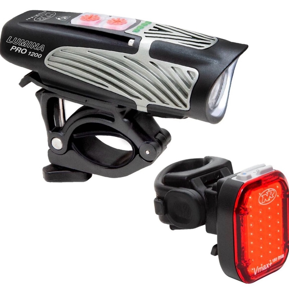 🔻SOLD🔺NiteRider Lumina Pro 1200 Headlight Bike Light Lumen & Vmax+ 150 Taillight